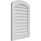 Ekena Millwork Arch Top Surface Mount PVC Gable Vent: Functional, w/ 3-1/2"W x 1"P Standard Frame, 24"W x 34"H GVPAR24X3401SF - alternate 2